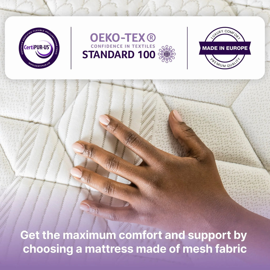 Queen Size Hybrid Memory Foam Pocket Spring Mattress P3215