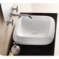 Ceramic Square Vessel Bathroom Sink T855928