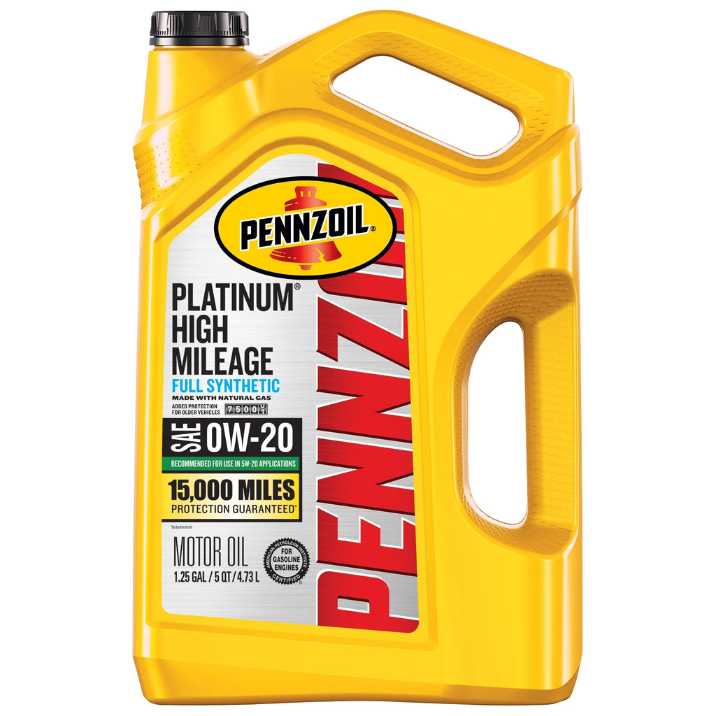 Full Synthetic 0W-20 Motor Oil, 5 Quart H5134