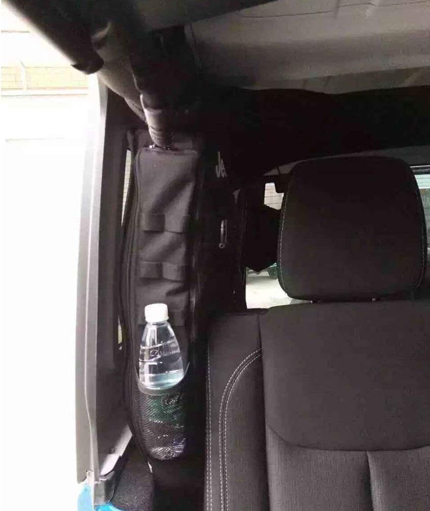 Roll Bar Storage Bag with Multi-Pockets for Jeep Wrangler JKU 4 Doors P197424