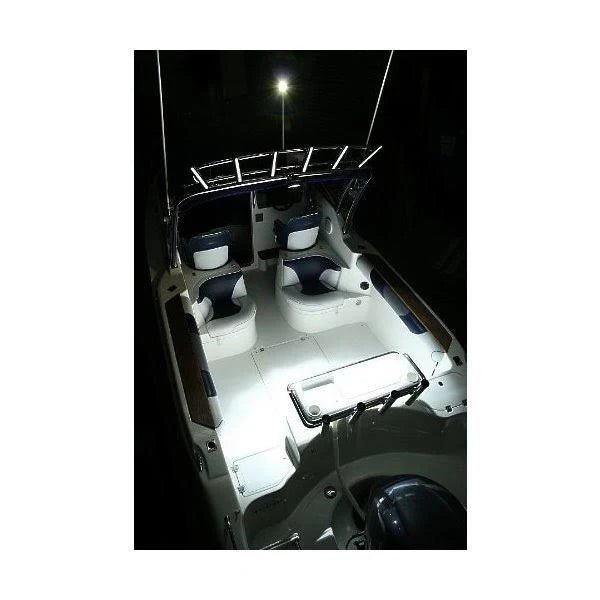 White Folding LED Anchor Light F838