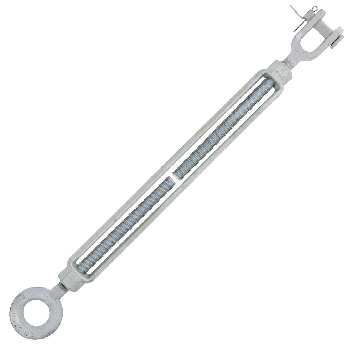 7/8 x 18 Hot Dip Galvanized Jaw x Eye Turnbuckle E958543