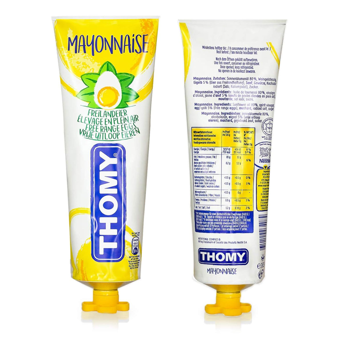 Mayonaise Tube 256 g (Pack of 4) G34771