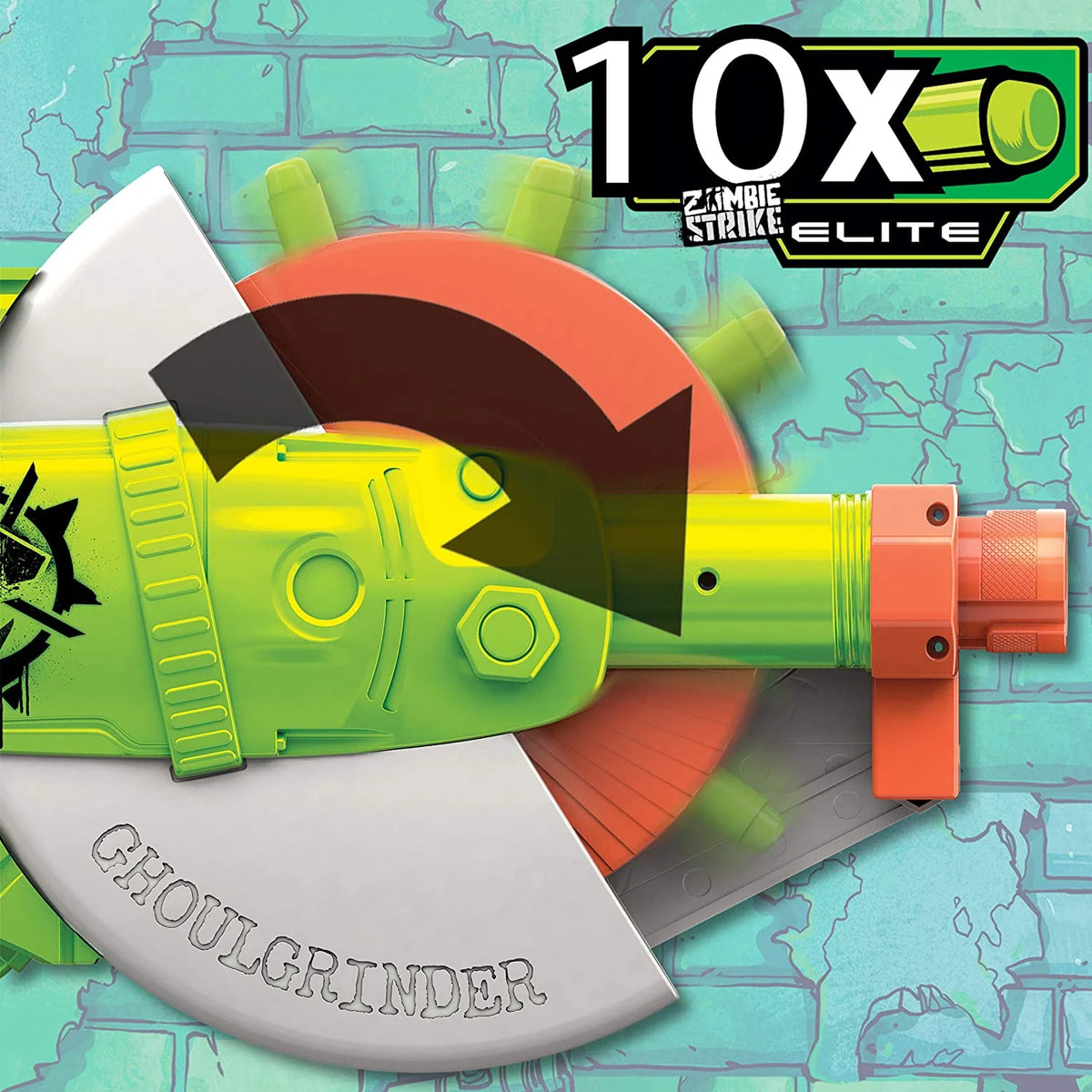10-Dart Rotating Blaster with 10 Darts C68193