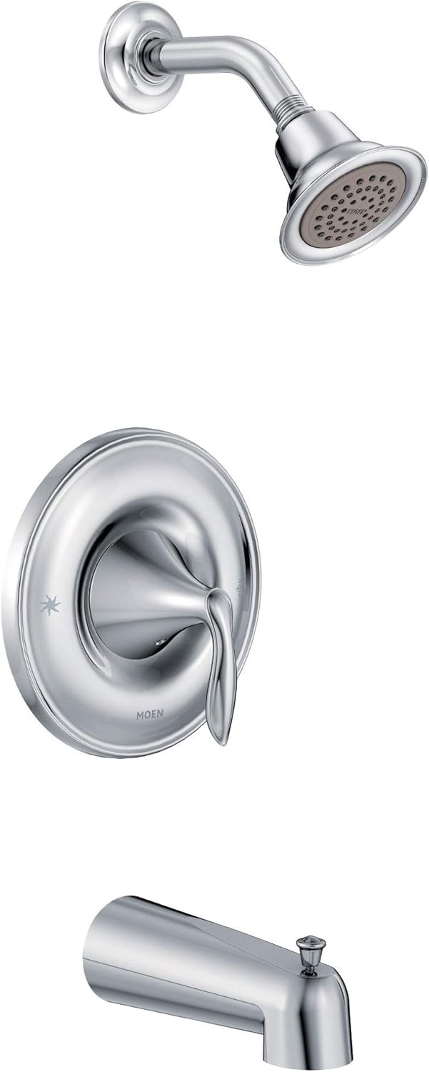 Brushed Nickel Tub and Shower Trim Kit S3837