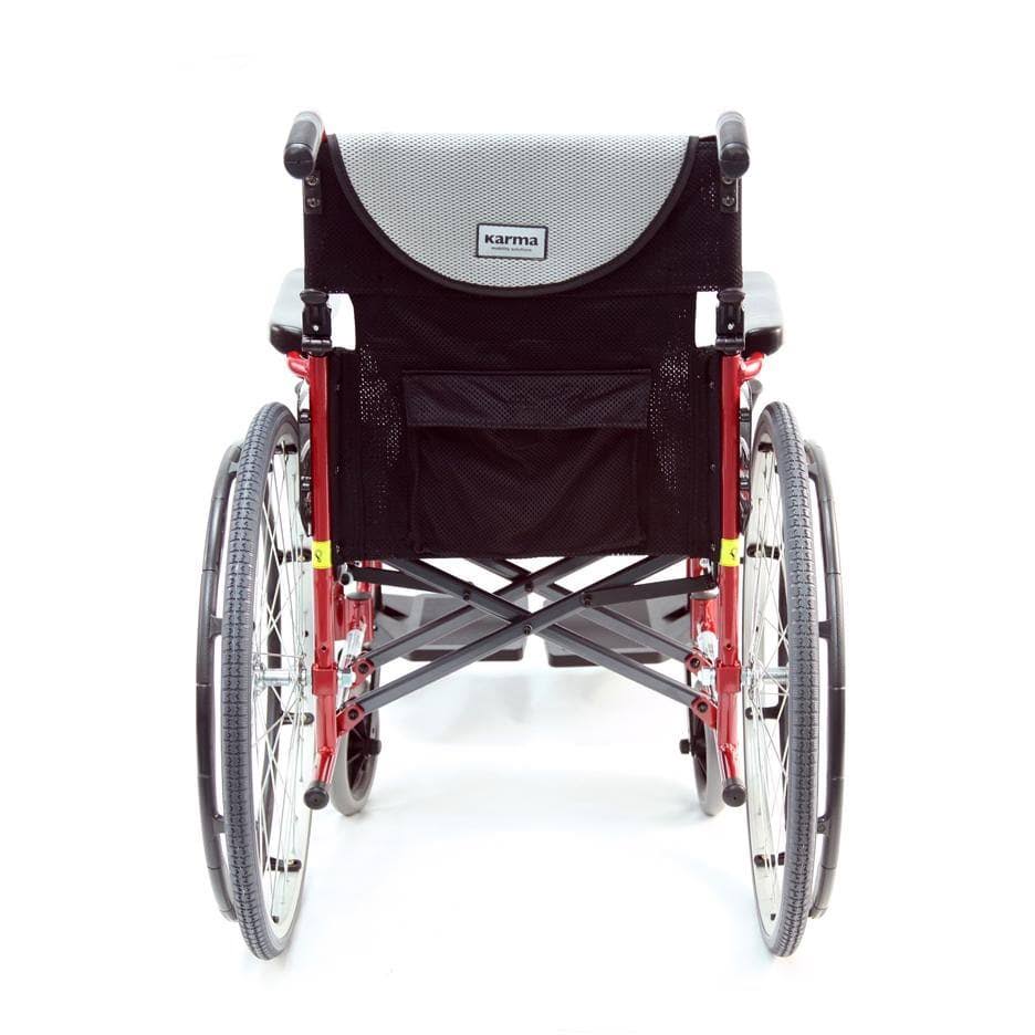 Lightweight Ergonomic Wheelchair with Silver Seat J47799