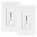 Dimmer Light Switch with Blue Indicator Light, 2 Pack I323019