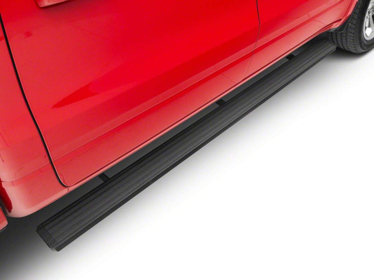 Black Running Boards Compatible with 19-22 RAM 1500 Crew Cab L91064