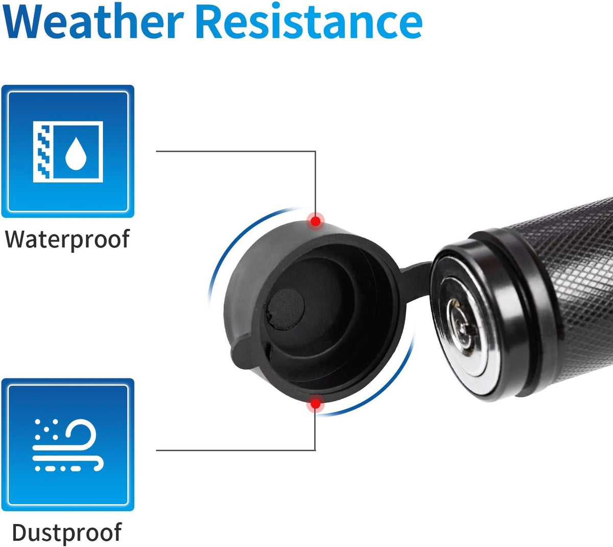 5/8 Dia 3-1/2" Long Trailer Hitch Pin Lock with 8 Rubber O-Rings (Keyed Alike 4 Pack) U3701