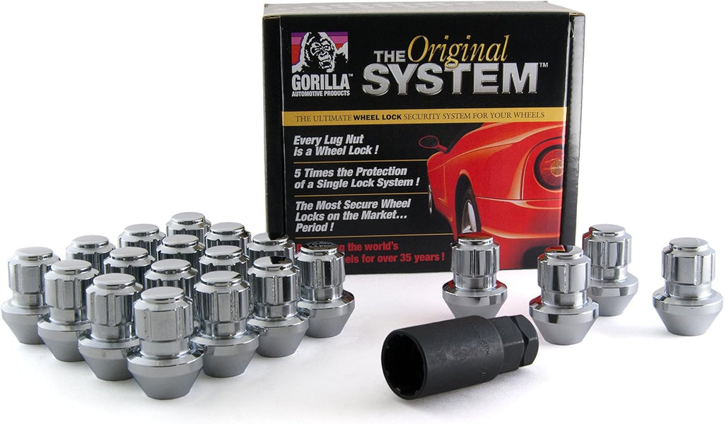 Black Factory Style Wheel Lock System 20-Pack N3651