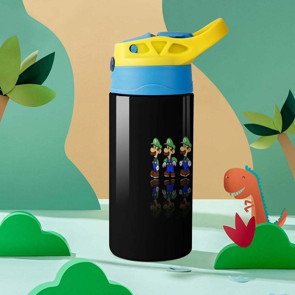Insulated Stainless Steel Water Bottle with Straw J35120
