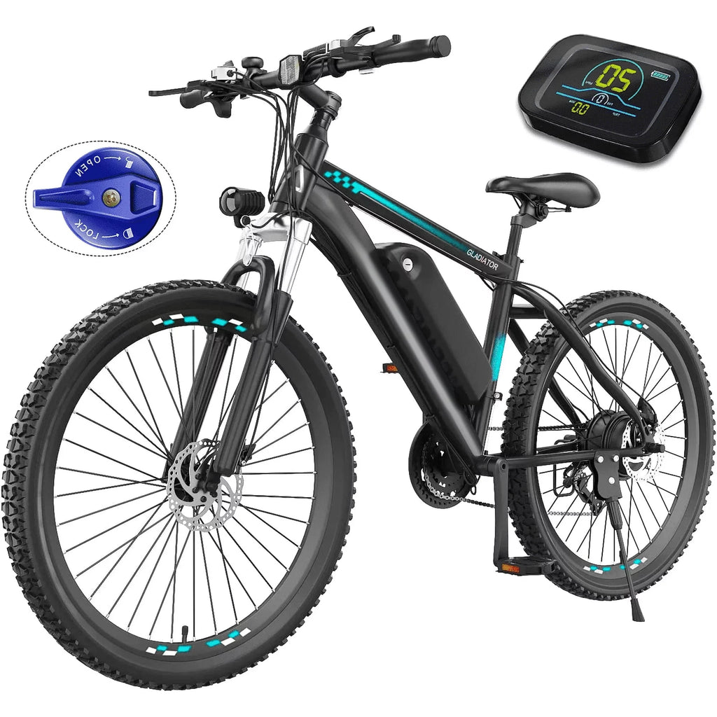 Electric Bike 26 500W 48V 10.4Ah 19.8MPH T823