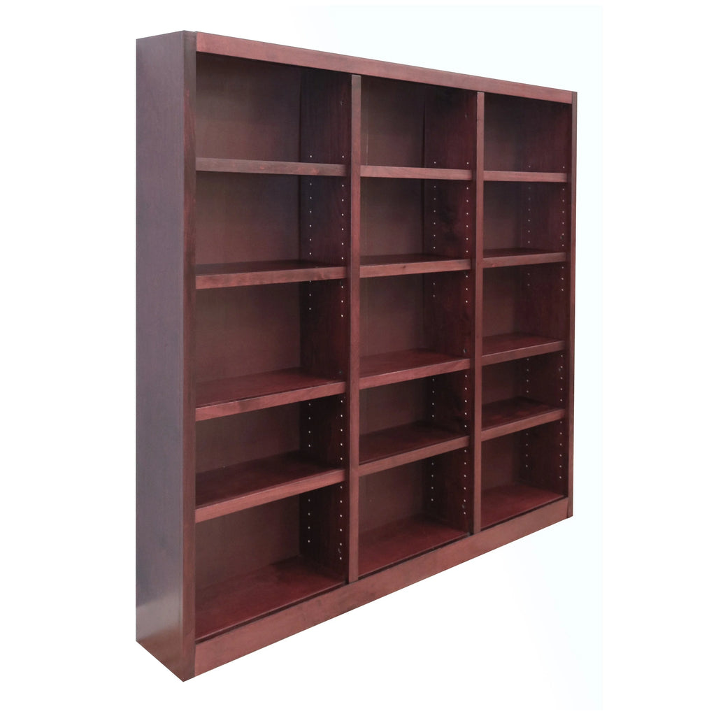 72-inch Espresso Bookcase Storage Unit F8969