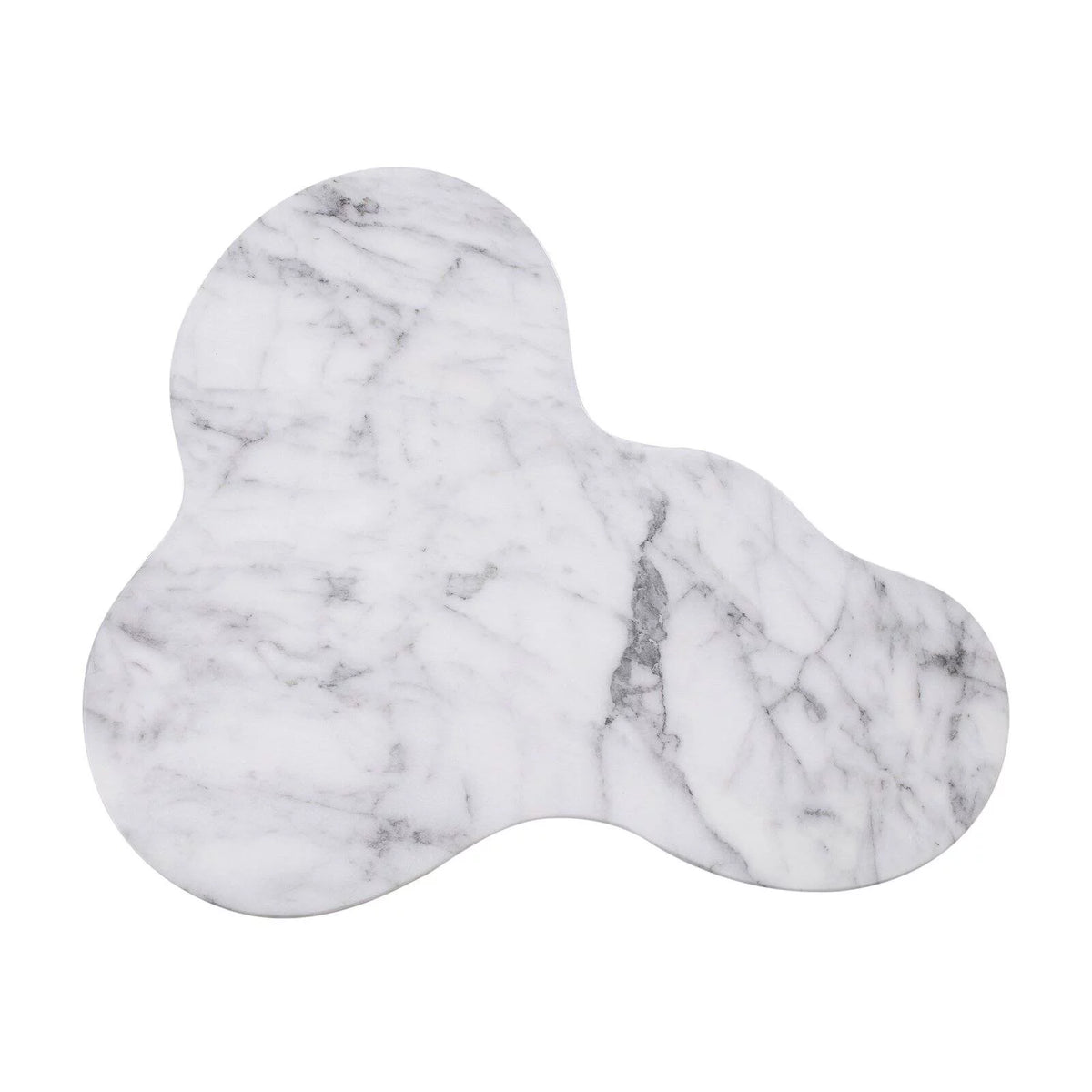 White Marble Side Table Q96221