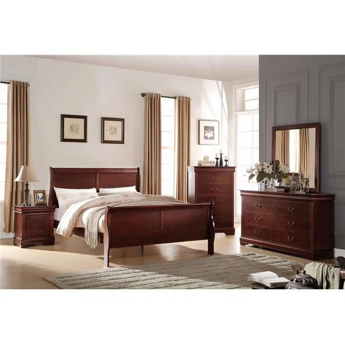 Queen Size Bed I18387