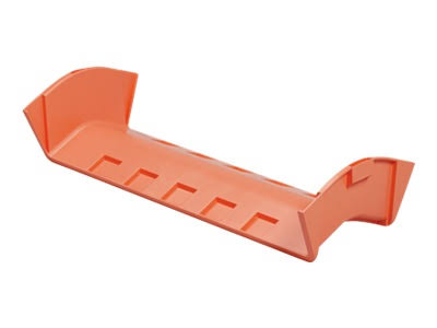 Orange ABS Plastic Cable Raceway Angled Fitting K60896