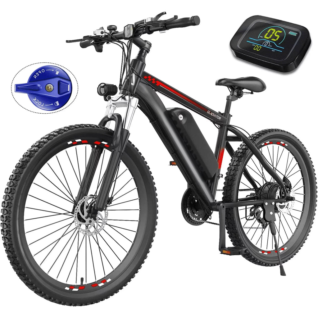 Electric Bike 26 500W 48V 10.4Ah 19.8MPH T823