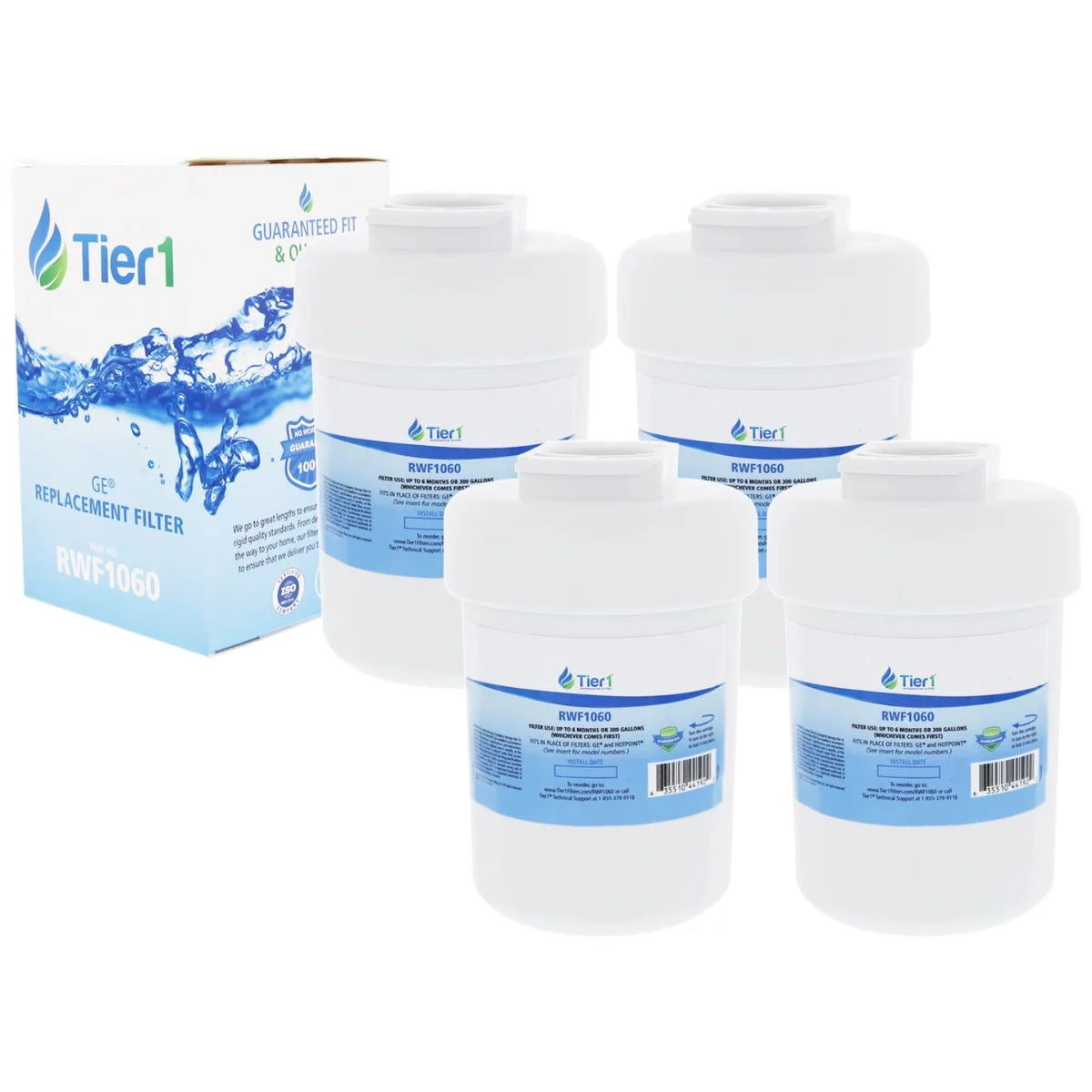 Refrigerator Water Filter 4-pk S853684