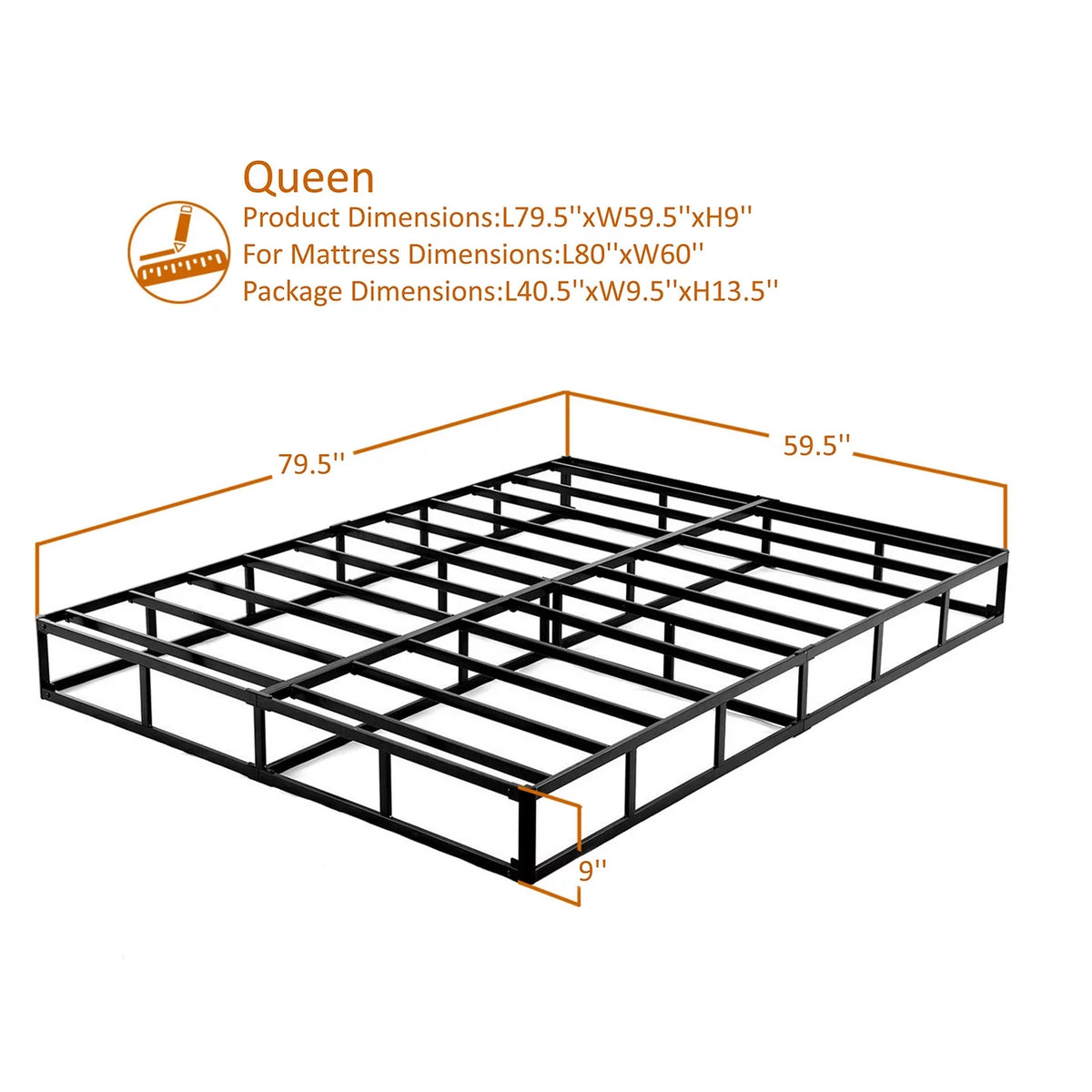 Queen Box Spring Mattress Foundation J982248