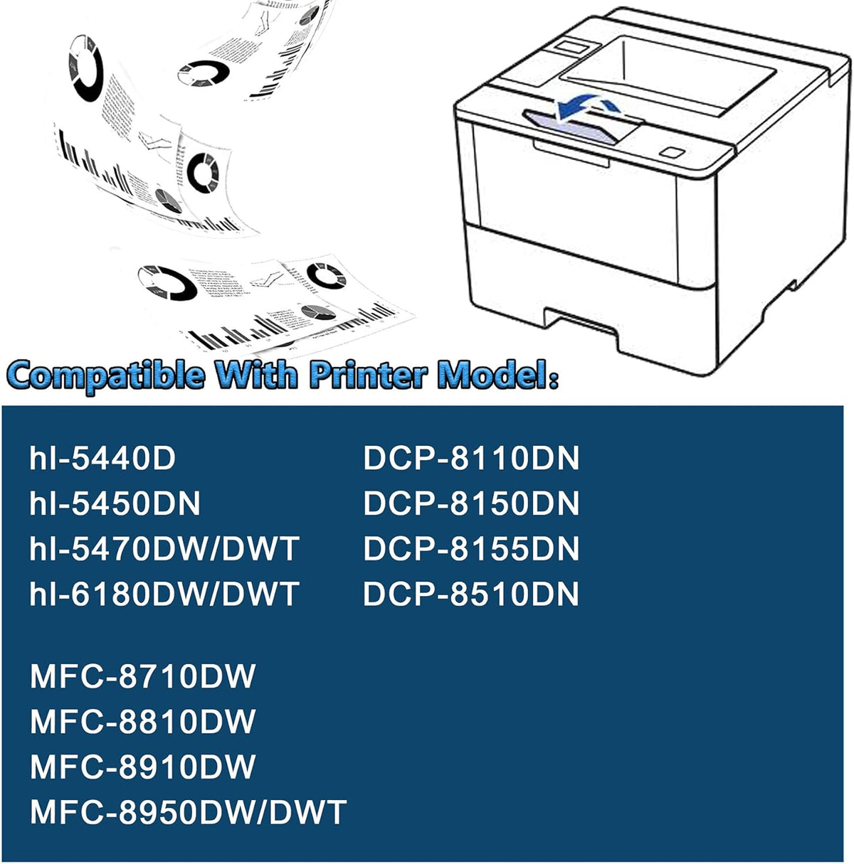 Black TN-750 Toner Cartridge N861