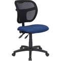 Navy Blue Mesh Office Desk Chair V2226