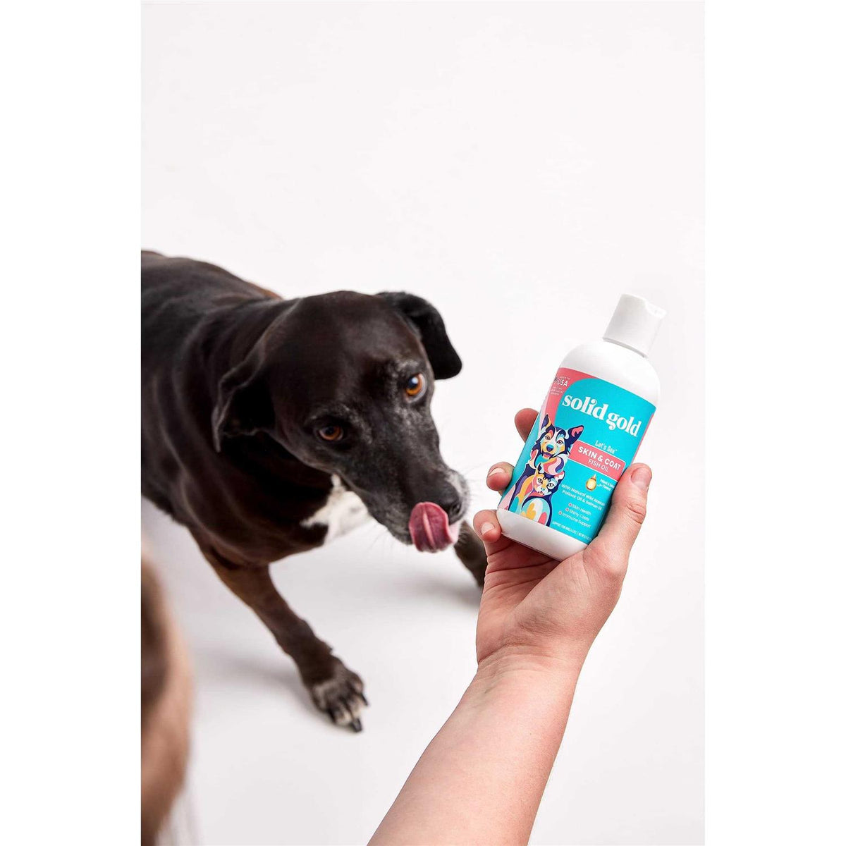 Solid Gold Fish Oil for Dogs & Cats Wild Alaskan Salmon Oil N896120