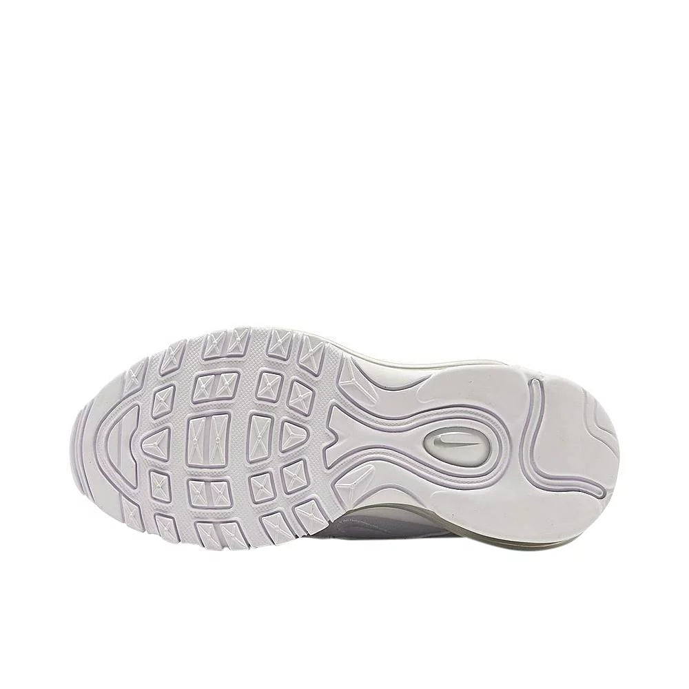 White Silver Sneaker Shoes Q6388