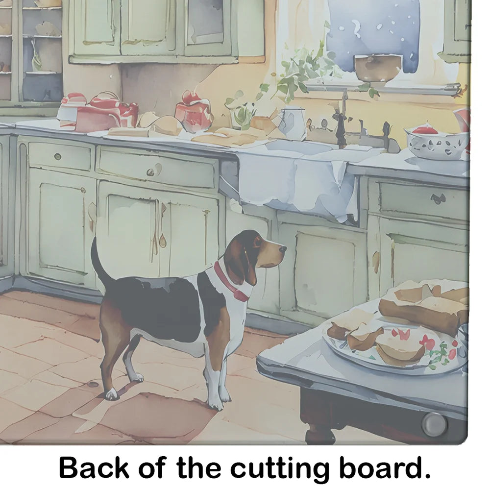 Christmas Cookies Glass Cutting Board 12 in x 15 in H17685