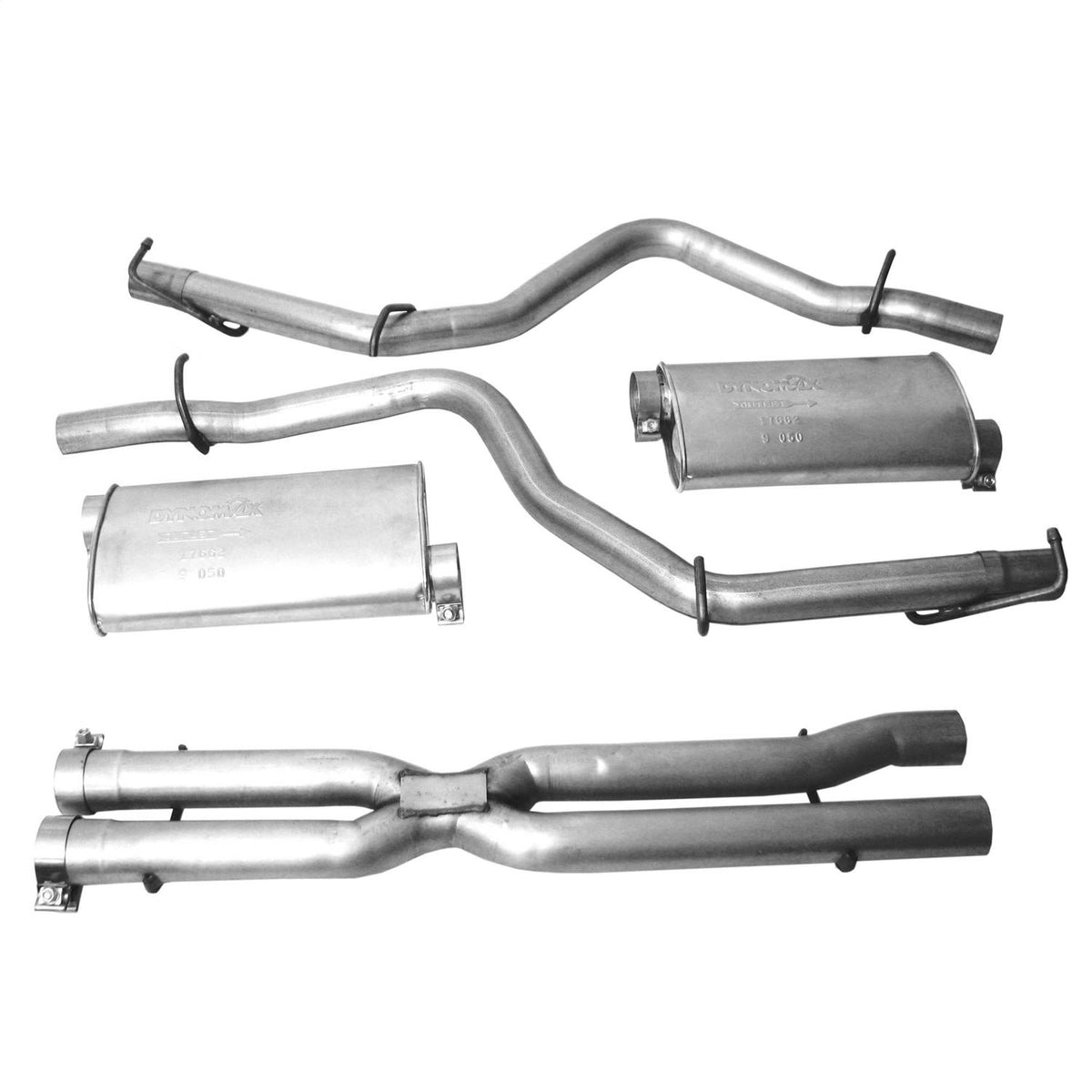 Super Turbo Muffler Cat-Back Dual System D95355