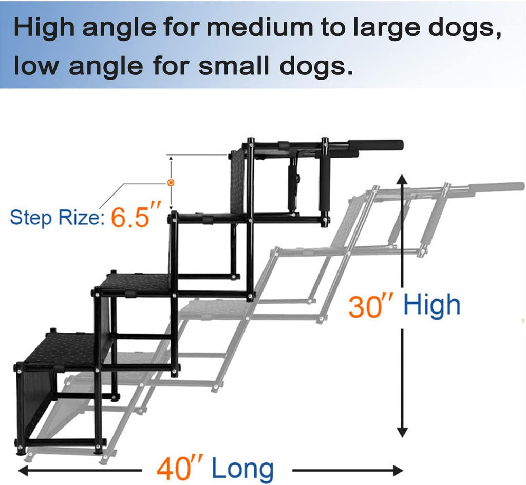 Portable Non-Slip Pet Stairs Pack of 2 R7359