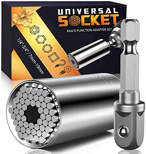 Universal Socket Tools Grip Set with Power Drill Adapter D6975