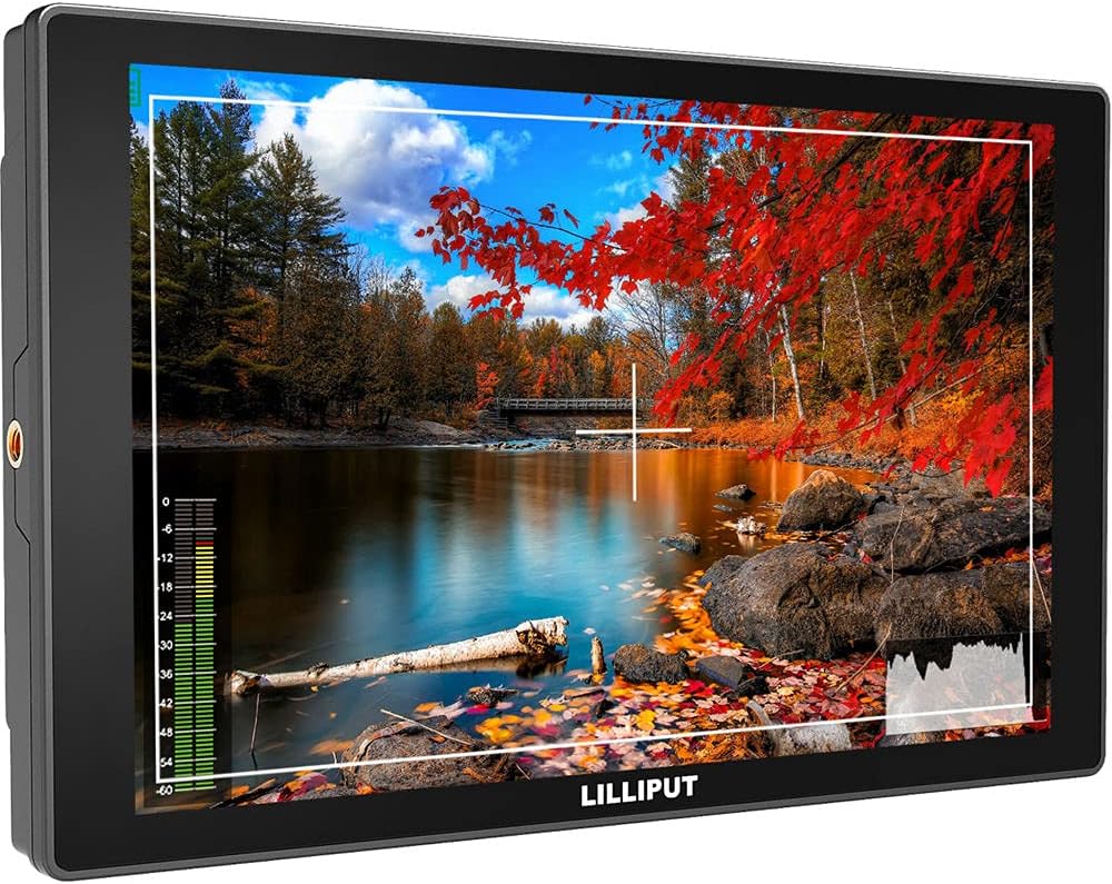 10.1 4K Camera Monitor with 4K HDMI and 3G-SDI Input & Loop Output E190488