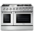 48 in. 6.7 cu. ft. Natural Gas Range Stainless Steel V6573