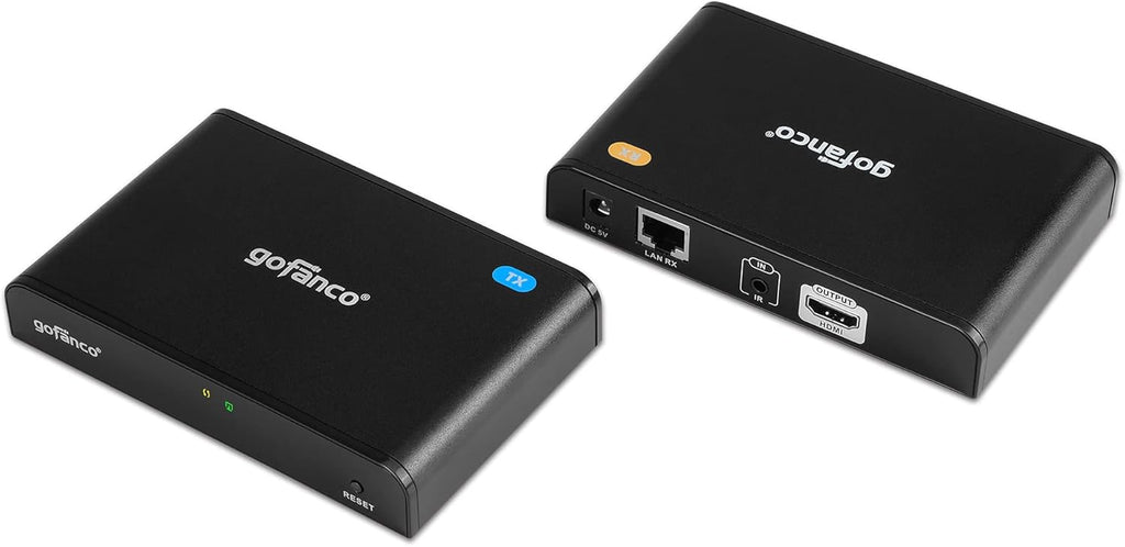 HDMI Over IP Extender with Local HDMI Loop Out & IR Extension, Up to 395ft at 1080p @60Hz B77707