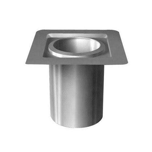 22x22 Galvanized Steel Chimney Pipe Firestop / Joist Shield I367