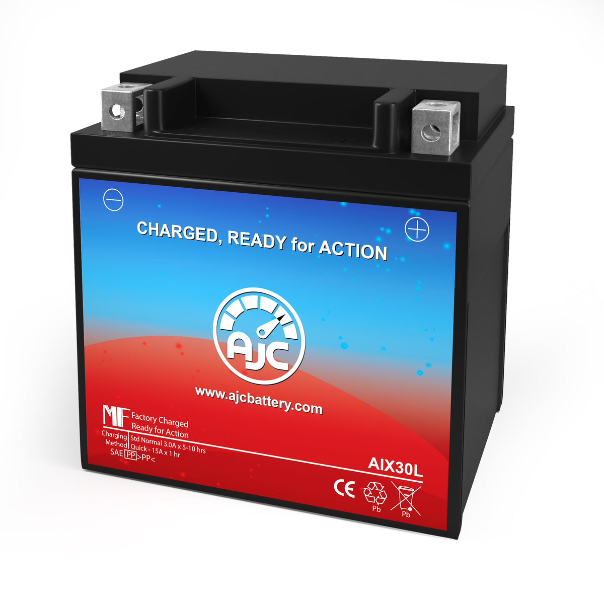 AJC Battery Compatible with Polaris Slingshot SL AutoDrive 2000CC Motorcycle Replacement Battery (2021) L19100