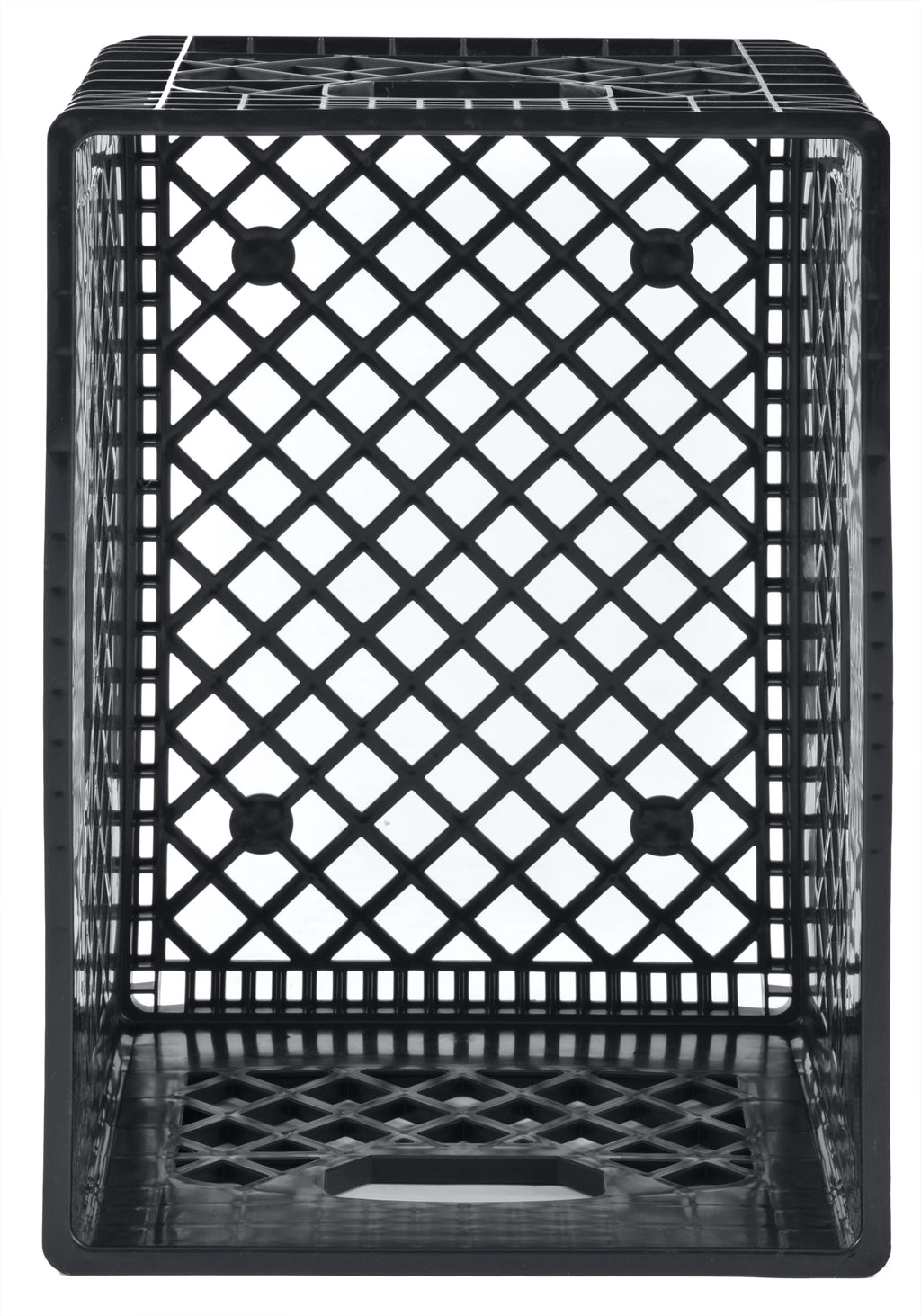 Black Stackable Storage Crate (3 Pack) I556992