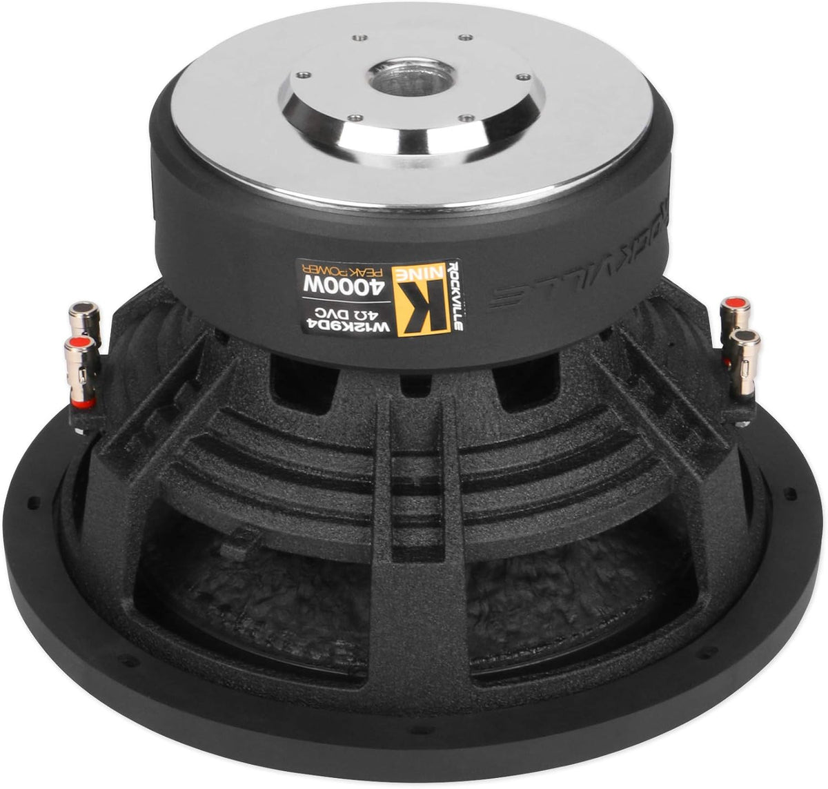 12 4000 Watt Car Audio Subwoofer with Vented Sub Box Enclosure L60183
