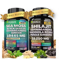 Shilajit Ashwagandha Capsules 120 CT Q9167