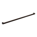Brown Fine Texture Handrail Section with Return B5381