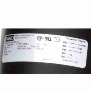 Blower, 7-3/4 in. Overall H, 460VAC P543205