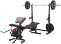 Adjustable Olympic Workout Bench with Squat Rack and 800-Pound Capacity I4068