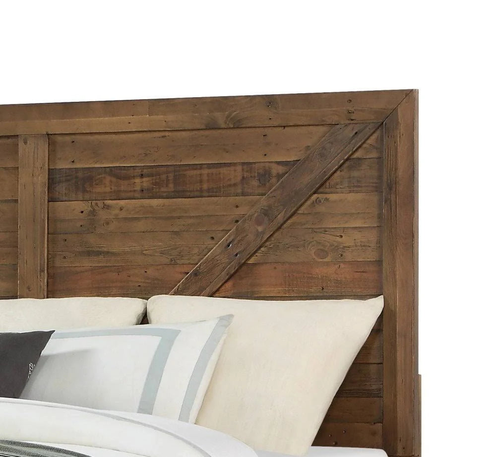 King Panel Bed I10720