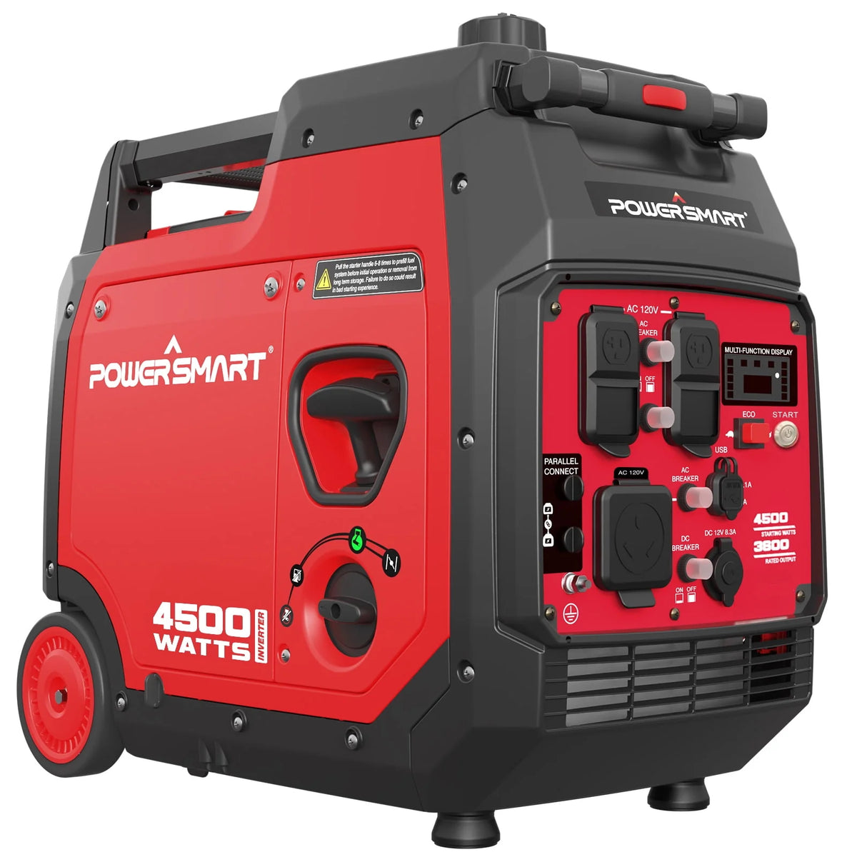 4500W Portable Inverter Gas Generator with Electric Start L7294