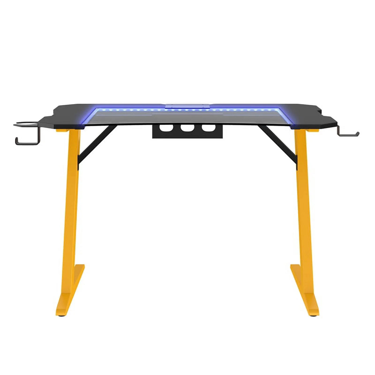 29.72" Gaming Desk with LED Lights F54363