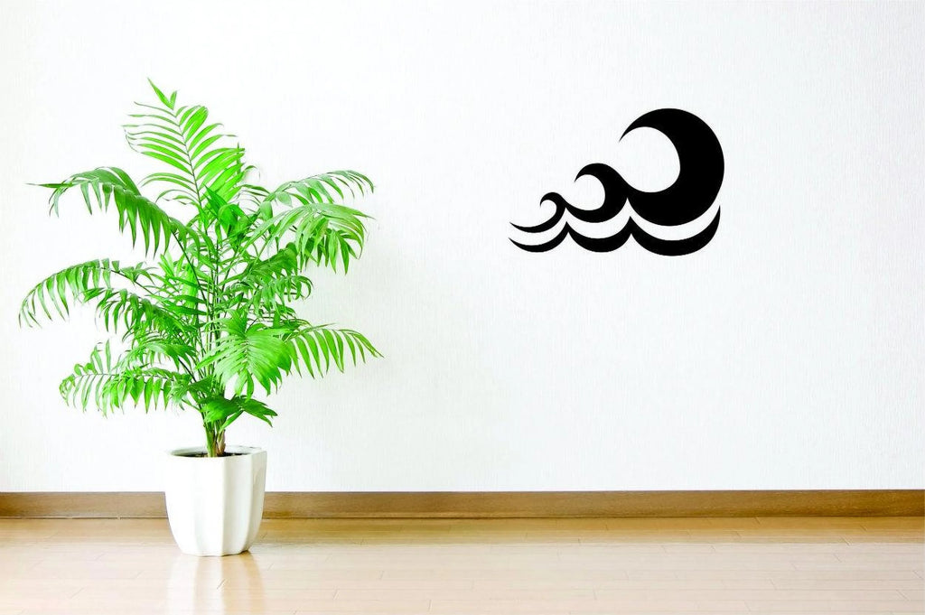 Beach Wall Decal Sticker - 12 Inch x 22 Inch U259