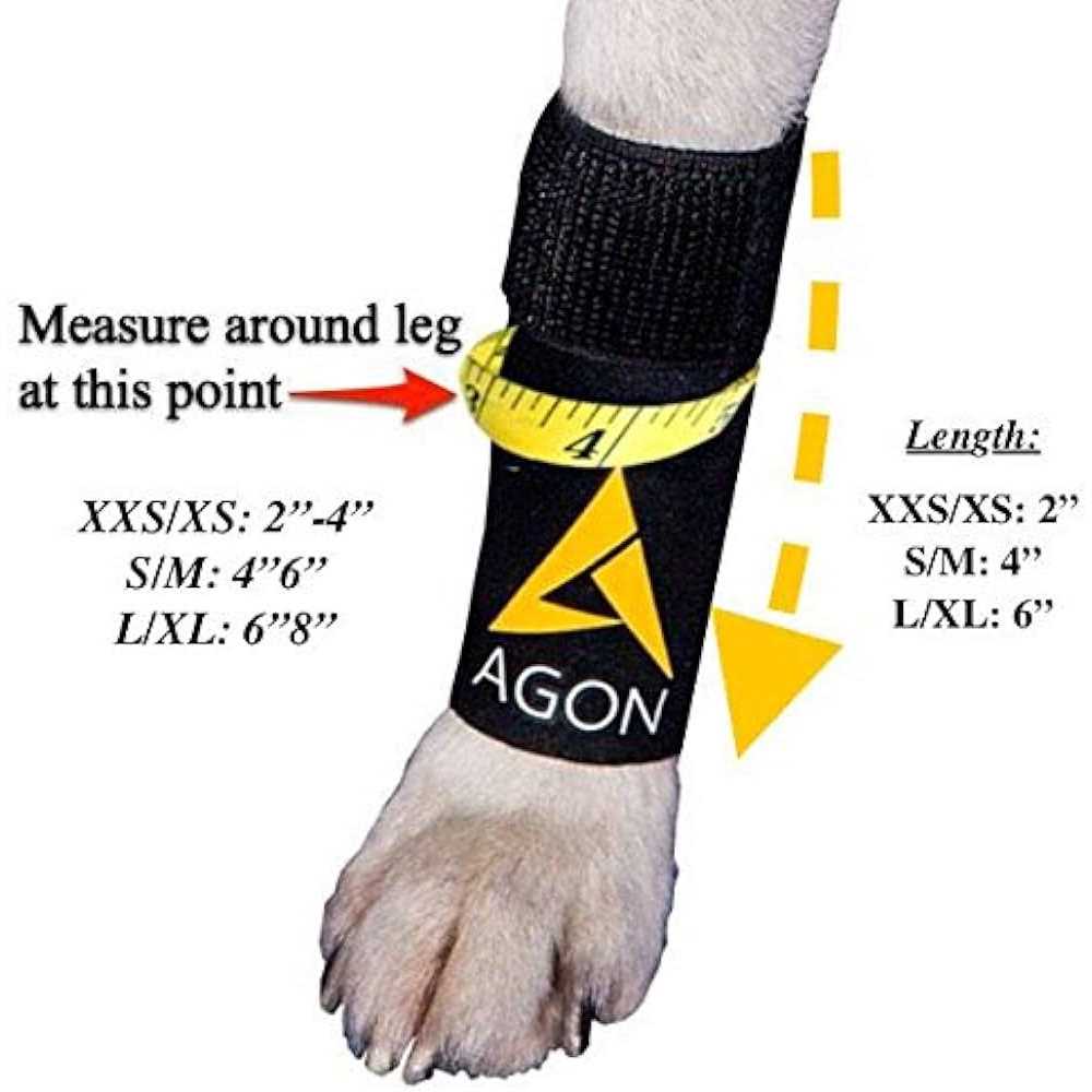 Dog Front Leg Brace Paw Compression Wraps N8203