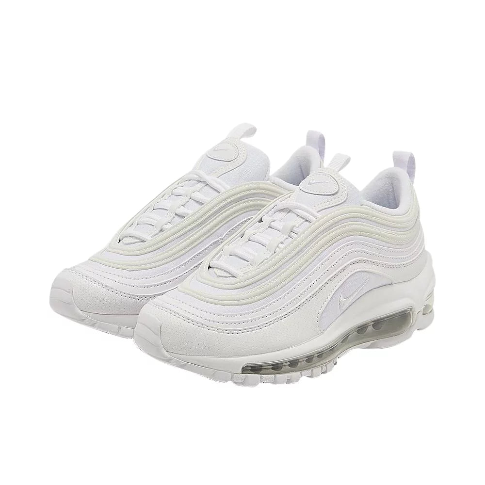 White Silver Sneaker Shoes Q6388