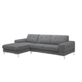 Gray Modern Sectional Sofa with Left Facing Chaise Lounger R595640