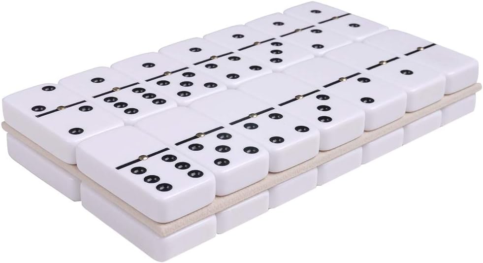 Pink Double 6 Domino Set Z76784